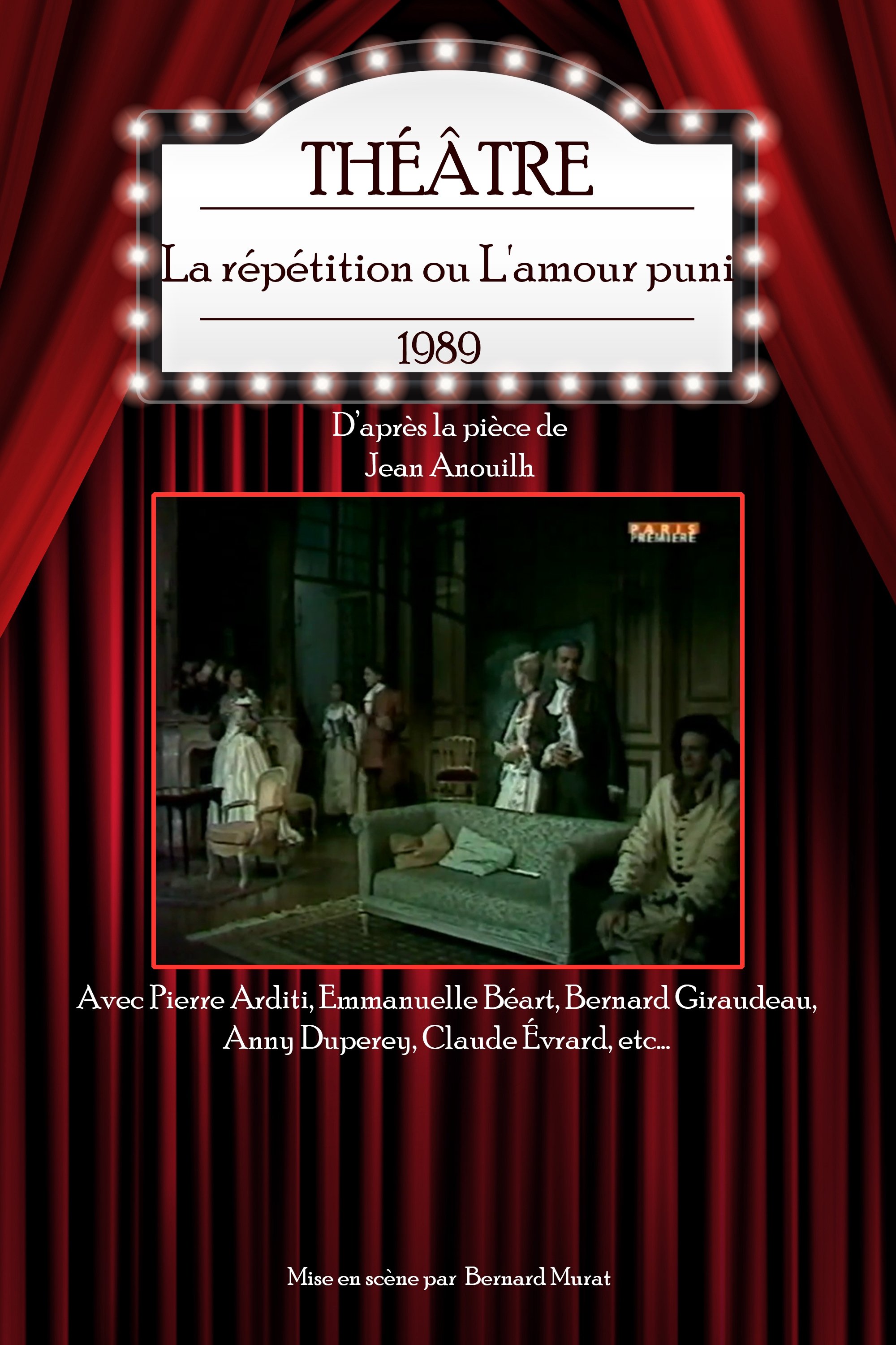 Постер La répétition ou L'amour puni